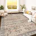 Istana Rugs 9x12 - Charcoal Olive Bedroom Rug - Washable Area Rugs 9x12 Living Room - Stain Resistant Machine Washable Rugs - Eco-Friendly Dining Room Area Rug - 9 x 12 Area Rugs for Living Room