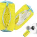 Shoe Washing Machine Bag,Laundry Shoe Bag for Sneaker,Tennis Shoes,Washer and Dryer,Reusable Cleaning Bag for Sock, Delicates,Gym Shoes (Yellow 2pcs)