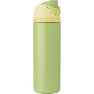 Owala Disney Princess FreeSip Insulated Stainless Steel Water Bottle with Straw for Sports and Travel, BPA-Free Sports Water Bottle, 24 oz, Tiana