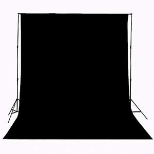 Black Backdrop for Photography Portrait Background Screen for Photo Backdrop Video Photography Studio (10x20ft, Black)