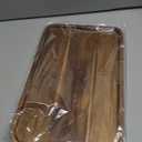 Large Wooden Serving Trays Long Party Charcuterie Boards Acacia Wood Platters Serving Cheese Board Rectangular Appetizer Snack Plates Rectangle Kitchen Dinner Platter for Food Dish Cake Dessert Tray (16" x 10" x 0.8")