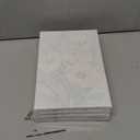 obterie 4 Pack Framed Paint by Numbers Kit for Adults Beginner Canvas Painting by Numbers for Adults Flowers Easy Adult Paint by Number Kits with Frame Flower Watercolor Painting by Number 8x12 Inch