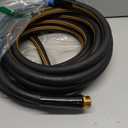 Atlantic Heavy Duty Garden Hose 25 ft x 5/8 Inch Black Color Durable Water Hose (25 Feet)