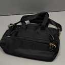 Puffer Tote Bag for Women, Large Quilted Handbag with Laptop Compartments, Work, College, Church & Bible Bag (Black)