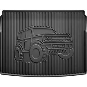 AOMSAZTO Cargo Liner Custom Fit for Ford Bronco Sport 2026 2025 2024 2023 2022 2021- All Weather Protection Automotive Trunk Floor Mat - Waterproof Cargo Mat for Bronco Sport