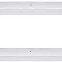 AZSKY 48 Inch Picture Ledge Shelf Floating Shelves Wall Mounted Set of 2 White