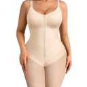FeelinGirl Faja Body Shaper Tummy Control Shapewear for Women Fajas Colombianas Moldeadoras Postpartum Butt Lifting Beige S