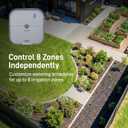 Orbit B-hyve Indoor Smart Sprinkler Controller - 8-Zone - WiFi Irrigation Controller - App Controlled Irrigation with Weather Adjustment - Easy Installation Smart Home Ready Device - 57925