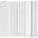 5 Pack Acoustic Panels,47.2x23.6x0.4 inch Acoustic Wall Panels,Large Soundproof Panels,Self-Adhesive Sound Proof Panels for Walls,Acoustic Treatment for Recording Studio&Office,White