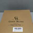 Cozy Bliss Fluffy Faux Fur Throw Blanket for Couch,Warm Cozy Soft Beige Throw Blankets for Sofa Bed Living Room,50x60 Inches