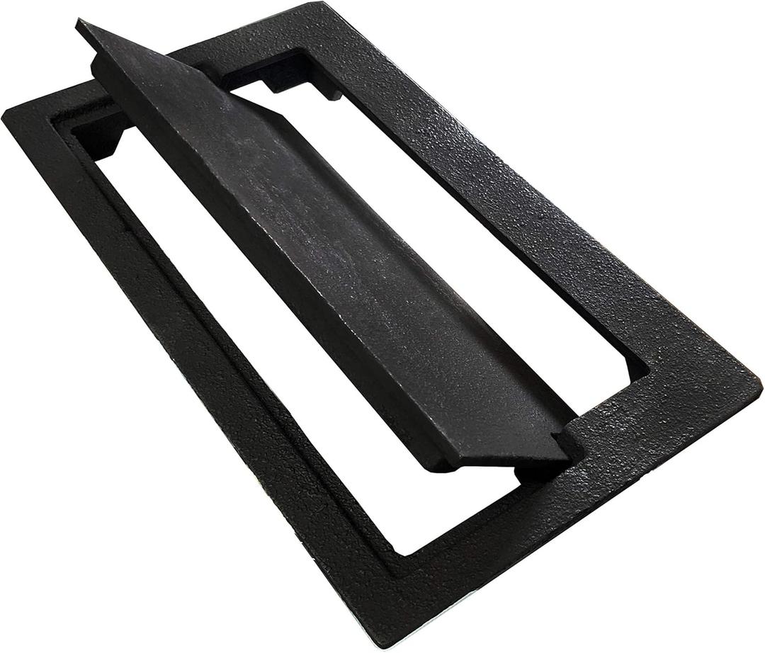 Hi Flame Coated Sand Casting Cast Iron Fireplace Ash Dump Door