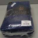 SUPERIOR Egyptian Cotton Pile Bath Towel Set of 2, Ultra Soft Luxury Towels, Thick Plush Essentials, Absorbent Heavyweight, Guest Bath, Hotel, Spa, Home Bathroom, Shower Basics, Navy Blue