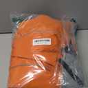 Queenmore Winter Dog Coat Warm Dog Jacket Vest Waterproof Puffer Fleece Snowsuit Adjustable Buckle Leash Hole Reflective Cold Weather Parka for Small Medium Large Dogs Girl Boy Orange XXL