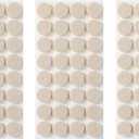 Furnigear Felt Furniture Pads for Hardwood Floors - Self Adhesive Chair Felt Pads, Floor Protector for Furniture Feet, Furniture Sliders Moving Your Furniture Smoothly - Anti Scratch 96 Pcs 3/4" Round