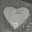 Heart Foam Heart Cake Dummy 12 Inch Baking Practice Model for Valentines Day Wedding Display Birthday Anniversary Cake Decorating