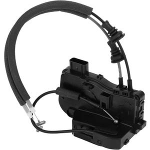 X AUTOHAUX Replacement Front Right Passenger Side Power Door Lock Actuator Motor with Cable for Hyundai Azera 2011-2016 Door Latch Actuator Assembly Replace No.813203V010 Black