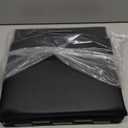 Foot Rest for Under Desk at Work 4-Level Height Adjustable, Ergonomic Foldable Footrest for Office, Gaming,Computer, Soft & Removable Pad Desk Foot Stool Suitable for All Seasons (Black)