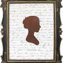 AELS 8x10 Inch Vintage Picture Frame, Elegant Antique Photo Frames with Glass Front, Photo Display, Tabletop Wall Hanging, Gift Ideas, Gold and Black