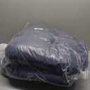 Wicker Chair Cushions, Waterproof Outdoor Loveseat Cushions for Patio Furniture, 3 Pieces Wicker Furniture Cushions, 1 Loveseat and 2 U-Shaped Cushions, Blue