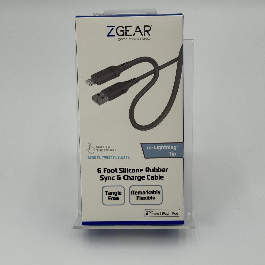 ZGEAR 6 Foot Silicone Rubber Sync