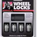 Gorilla Automotive 71631N Acorn Wheel Locks (12mm x 1.50 Thread Size) - Pack of 4