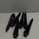 Cheopha Landscape Light Stakes 1/2 NPT Female Thread (0.84'' Hole Diameter) ABS Ground Spike 8.48" Length, Corrosion Resistant for Outdoor Landscape Lighting Ground Stake Replacements Pack of 6