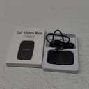 5-in-1 Wireless CarPlay Adapter Support Netflix/YouTube/TF, Wireless Android Auto & Carplay Adapter with USB-A/USB-C Cables, Convert Wired to Wireles Apple Dongle, Magic Video Box Car Play for iPhone