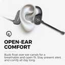 Open Ear Headphones with Mic, 32g Bluetooth Headset with Microphone, Dual Connect Bluetooth 6.0 with Noise Cancelling Mute Function, Wireless Headset with Mic for Sports,Work, Drivers, Call Centre
