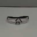 UKNOW Safety Goggles Over Glasses, Anti Fog Safety Glasses with Clear Wraparound Lens, ANSI Z87.1 Protective Eyewear (Black)