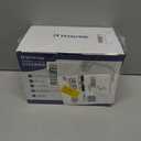 Powerful Handheld Fabric Steamer  1800W with Fast Ceramic HeatUp Plate, 2in1 Ironing & Wrinkle Remover, Steam Nozzle, Lint Brush  White, for US 120V Only. Unopened