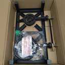 Propane Double Burner Angle Iron Camp Stove with CSA Listed Regulator and 4ft Hose (SA2200)