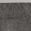 MIULEE Pack of 2 Decorative Throw Pillow Covers 18x18 Inch Soft Boho Striped Textured Corduroy Pillow Covers Modern Farmhouse Home Decor for Couch Bed Sofa Living Room Dark Grey