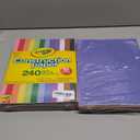 Crayola Construction Paper Bulk Pack (480 Sheets)  10 Assorted Colors, 9x12, Classroom Arts & Crafts Supplies for Kids, Art Paper for School Projects