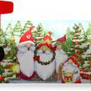 Winter Gnome Mailbox Covers Magnetic Standard Size Mail Box Post Cover Snowman Snowflake Xmas Mailbox Wraps Gift Holiday Waterproof 21 X18 Inch