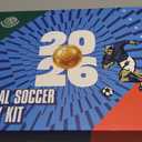 Soccer Fan Gear Set for 2026 World Tournament, Soccer Party Favors Kit with Flag,Scarf, Face Paint, Clapper, Horn&Glasses,Supporter Accessories for Game Day, Sports Event, Gift