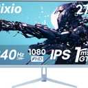 Pixio PX279 Wave Blue 27 inch 240Hz Refresh Rate FHD 1080p Resolution Fast IPS Panel 1ms GTG Response Time Gaming Monitor with Adaptive Sync