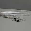 Flacchi Meteor Shower Icicle Lights - 5 Tubes 20" Each 270 LED Cascading Raindrop Lights, Timer Outdoor Waterproof Christmas Decorations for Holiday Party(Warm White)