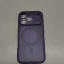 TOCOL for iPhone 17 Pro Case, Full Camera Protection, Built-in Magnetic Ring, Compatible with Magsafe Charger, Translucent Matte Case for iPhone 17 Pro 6.3 inch (Midnight Purple)