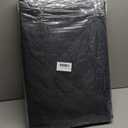 Honest Back Seat Extender for Dogs - Dog Car Hammock with Hard Bottom, 400lbs Capacity, Waterproof, Standard, Black