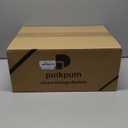 Pinkpum 8 Pack Closet Organizers and Storage Plastic Stackable Storage Bins, Foldable Drawer Shelf Storage Container for Wardrobe Kitchen Bathroom Dorm White