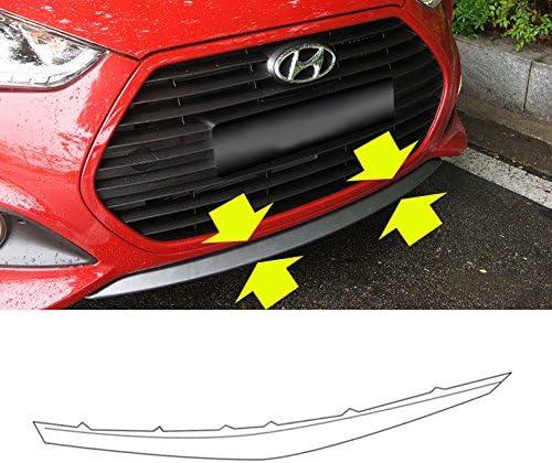 Automotiveapple Hyundai Motors OEM Genuine 865802V500 Front Bumper Lip Lower UNPAINTED 1-pc for 2013~2015 Hyundai Veloster Turbo