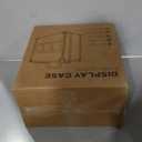 Graded Card Storage Box for PSA with TSA Lock, Aluminum Alloy Trading Card Case with Display Window, Slab Case with 8 Removable Dividers for CGS, BGS, Top Loaders and Sports Cards (Black)