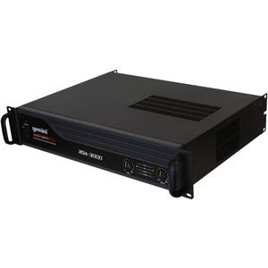 Gemini Professional 500W 2-Channel Power Amplifier PA & DJ Power Amp with XLR/RCA Inputs, Bridge Mode, Cooling Fan, Clip Limiter, Speakon Outputs, Rackmount Pro Audio Amplifier (XGA-3000)