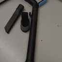 Amazon Basics Upright Bagless Vacuum Cleaner for Carpet and Hard Floors, Washable Filter, Crevice and Upholstery Tools, Detachable Handle, Lightweight, 1.7L Dust Cup, 25ft Cord, Black/White