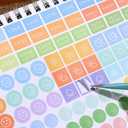 2026 Calendar-Desk Calendars January-December Double Wire Flip-Up Desk Calendars - Monthly & Weekly Planner with Sticker Set, Featuring Famous World Travel Destinations for Vacation Inspiration for Home School, or Office (Blue)