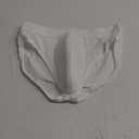 PRO-TECH-Dry - Washable & Reusable Urinary Incontinence Cotton Brief Underwear for Men, with Front Absorbent Area (White, X-Large)
