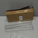 12 Inchs Acrylic Tiered Display Stand 5 tier Acrylic Riser Display Shelf Stands for Card Bookmark Greeting Sticker Postcard