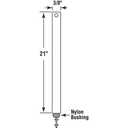 Prime-Line FL 2120 Spiral Tilt Balance, 21 in., Red Tip, Single Pack