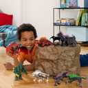 Schleich Eldrador Creatures - 5PC Fantasy Creature Set - Ice Wolf, Lava Hound, Rock Beast and Sword Figure Playset - Animal Monster Figurines for Boys and Girls - Durable Toys for Kids Ages 7+ | 72179