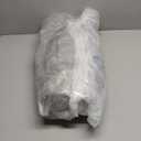 50 Pack 23.6"x70" Garment Bags for Hanging Clothes, Thick Clear Plastic Dry Cleaning Covers for Closet Storage & Travel